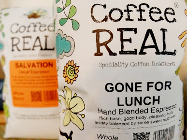 photo of packs of Coffee Real coffee